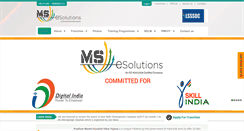 Desktop Screenshot of mses.in