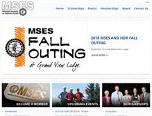 Tablet Screenshot of mses.org